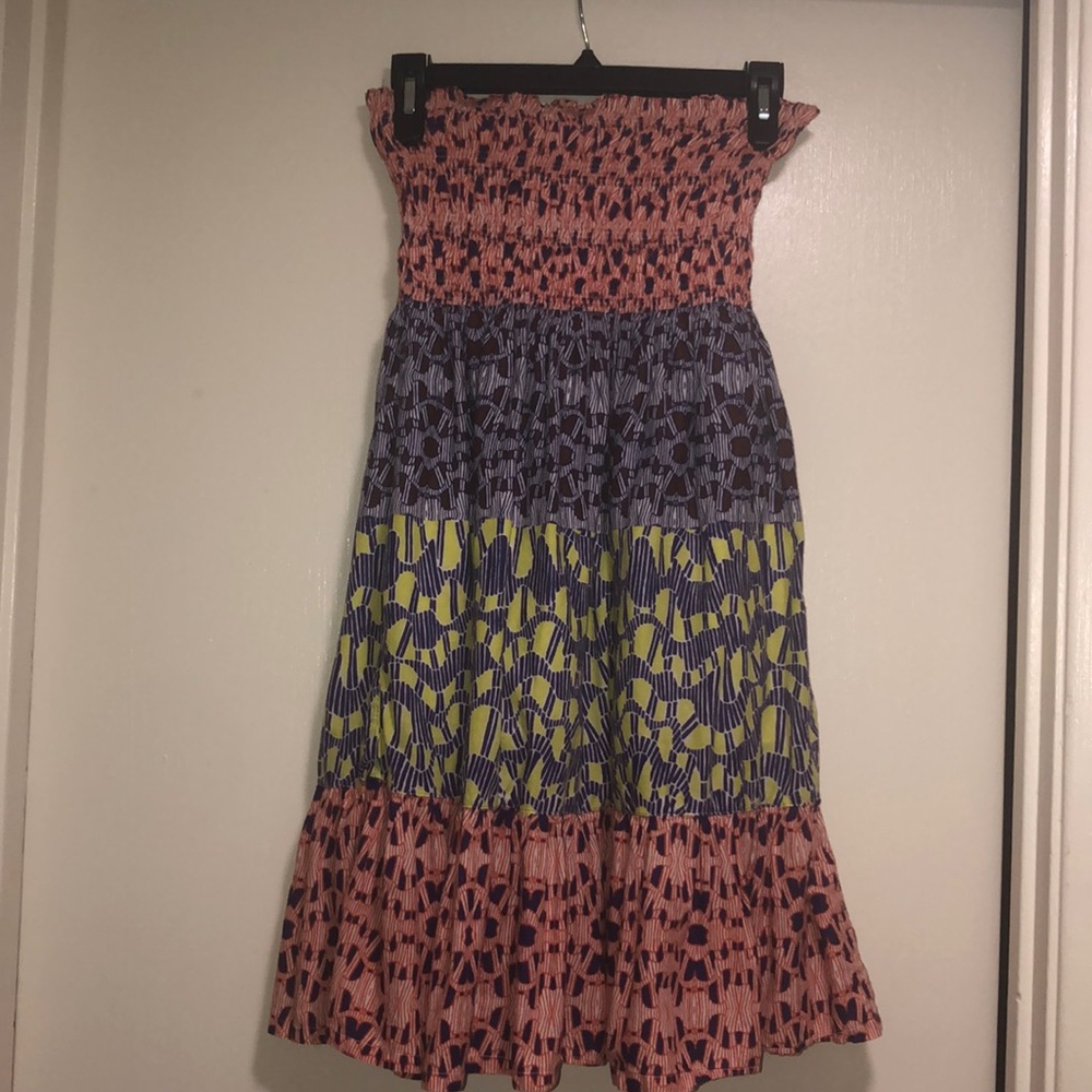 Tube top summer dress